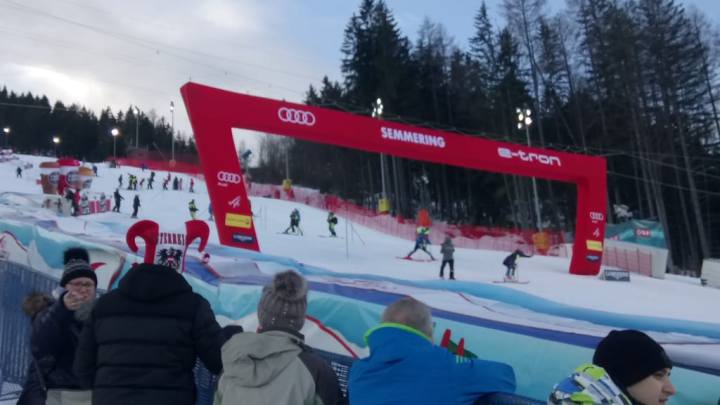 Szlalom pályabejárás